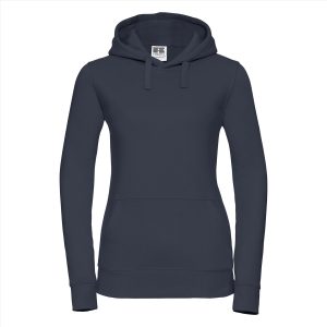 RUS Dames Authentic Hoodie Sweater, French Navy, XS