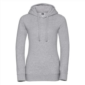 RUS Dames Authentic Hoodie Sweater, Light Oxford, XS