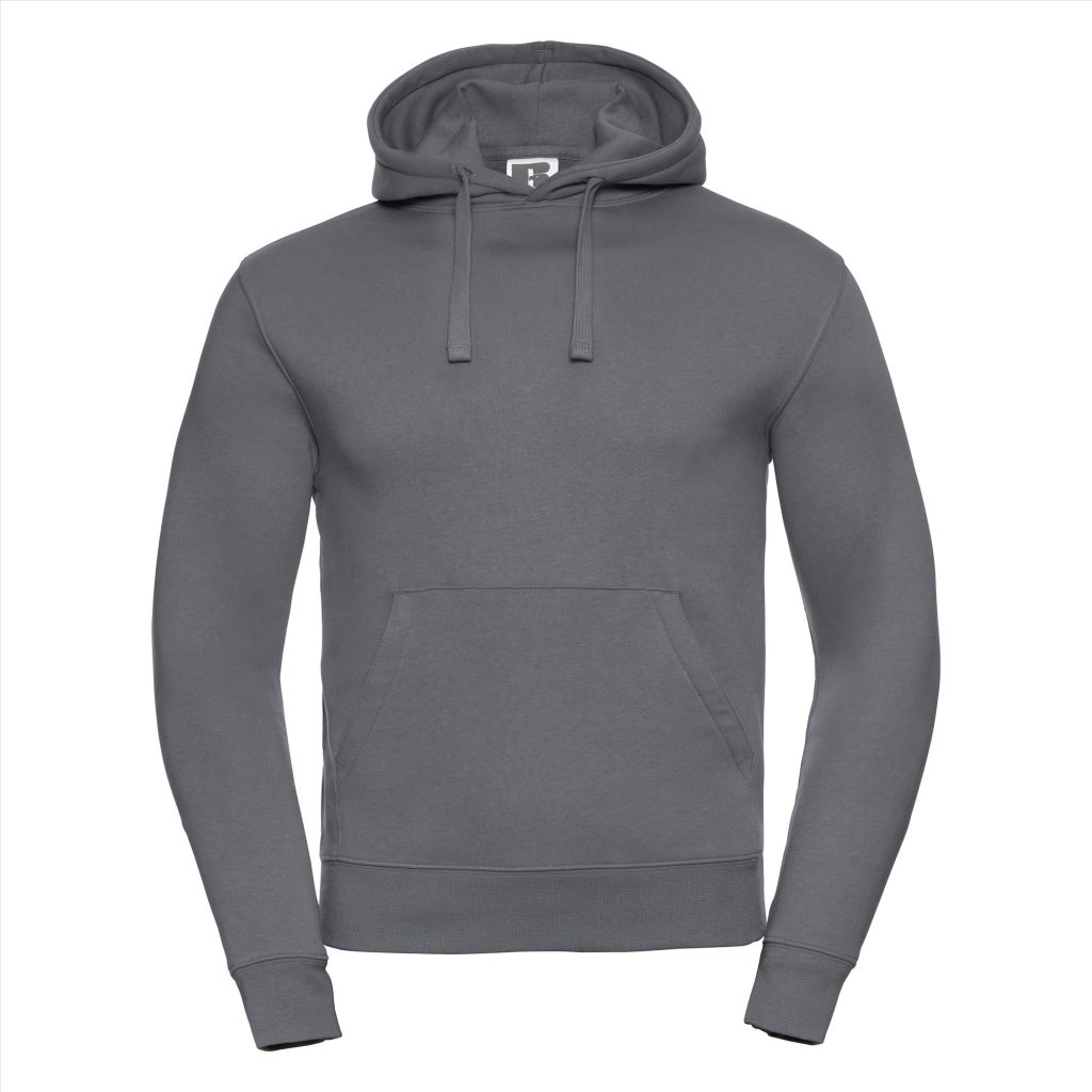RUS Men Authentic Hoodie Sweater, Convoy Grey, XS
