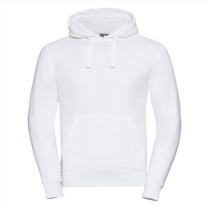 RUS Men Authentic Hoodie Sweater, White, XS