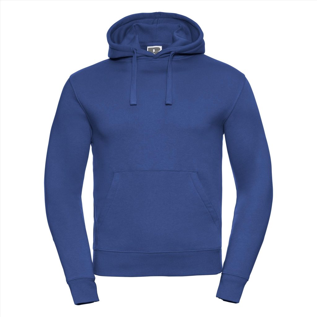 RUS Men Authentic Hoodie Sweater, Bright Royal, XS