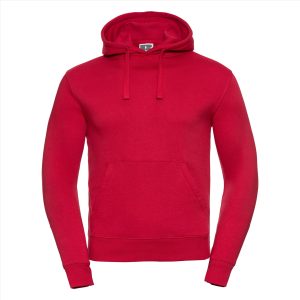 RUS Men Authentic Hoodie Sweater, Classic Red, XS