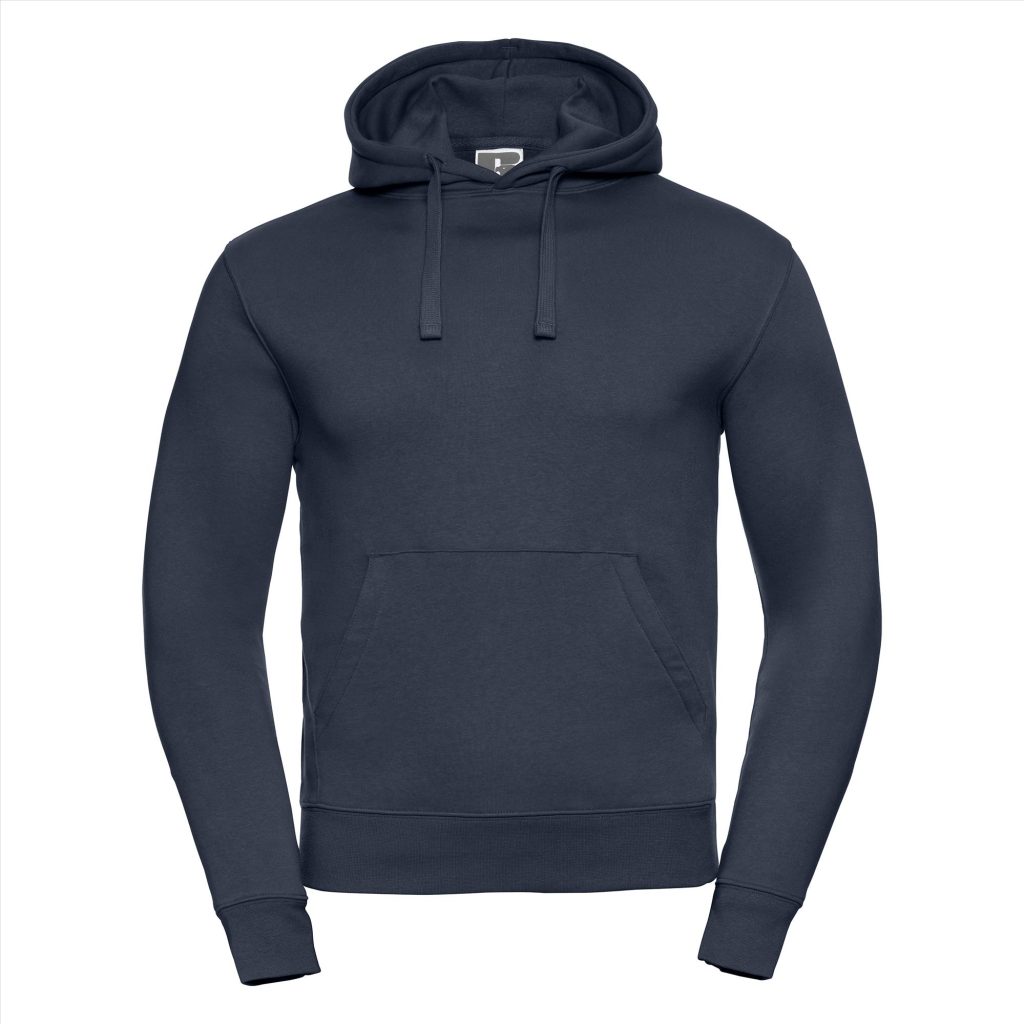 RUS Men Authentic Hoodie Sweater, French Navy, XS