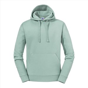 Russell Men Authentic Hoodie Sweater, Eucalyptus Green, XS
