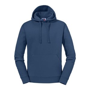 RUS Men Authentic Hoodie Sweater, Indigo Blue, XS