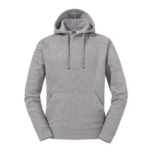 RUS Men Authentic Hoodie Sweater, Sport Heather, XS