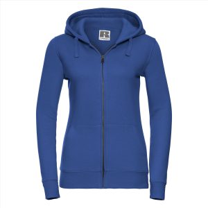 RUS Dames Authentic Zip Hood Jas, Bright Royal, XS