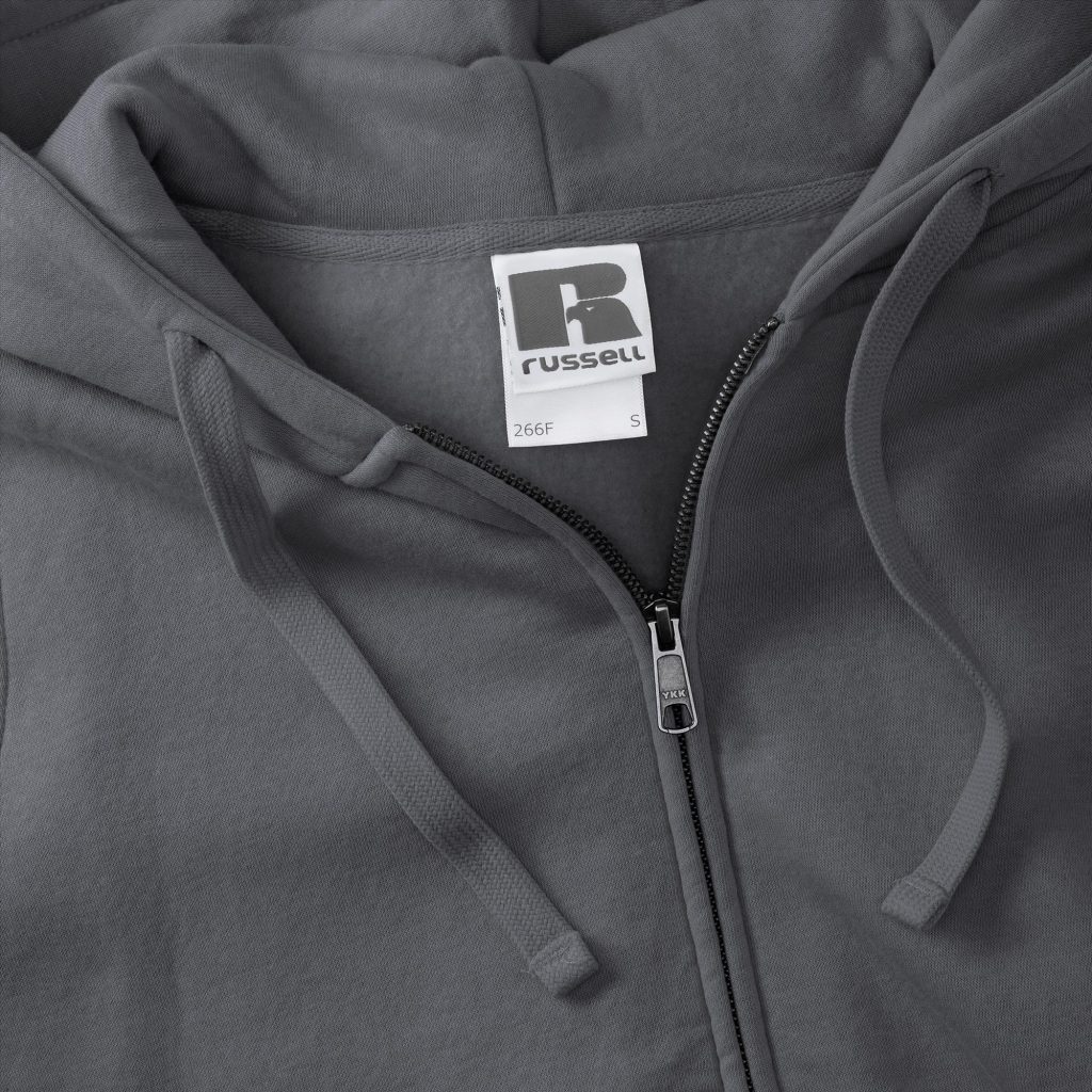 RUS Dames Authentic Zip Hood Jas, Convoy Grey, XS