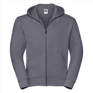RUS Men Authentic Zip Hood Jas, Convoy Grey, XS
