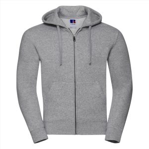 RUS Men Authentic Zip Hood Jas, Light Oxford, XS