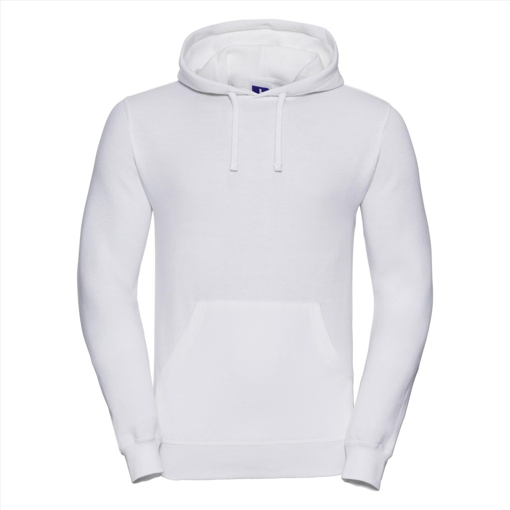 RUS Hoodie Sweatshirt, White, XS