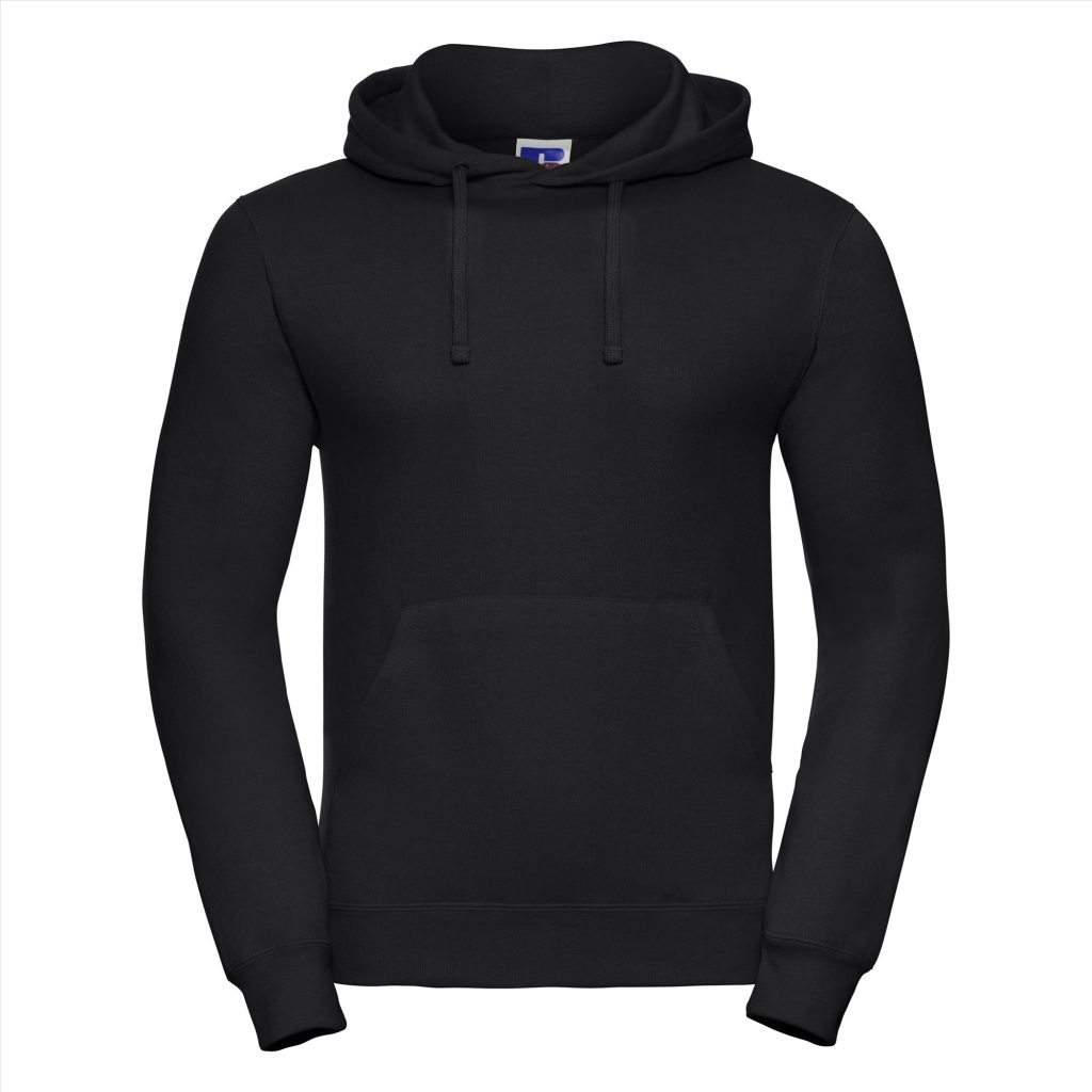 RUS Hoodie Sweatshirt, Black, XS