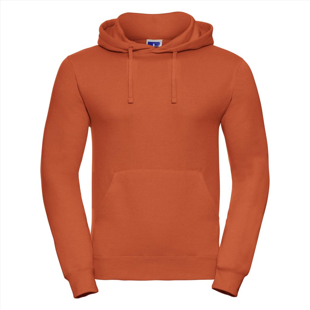 RUS Hoodie Sweatshirt, Orange, XS
