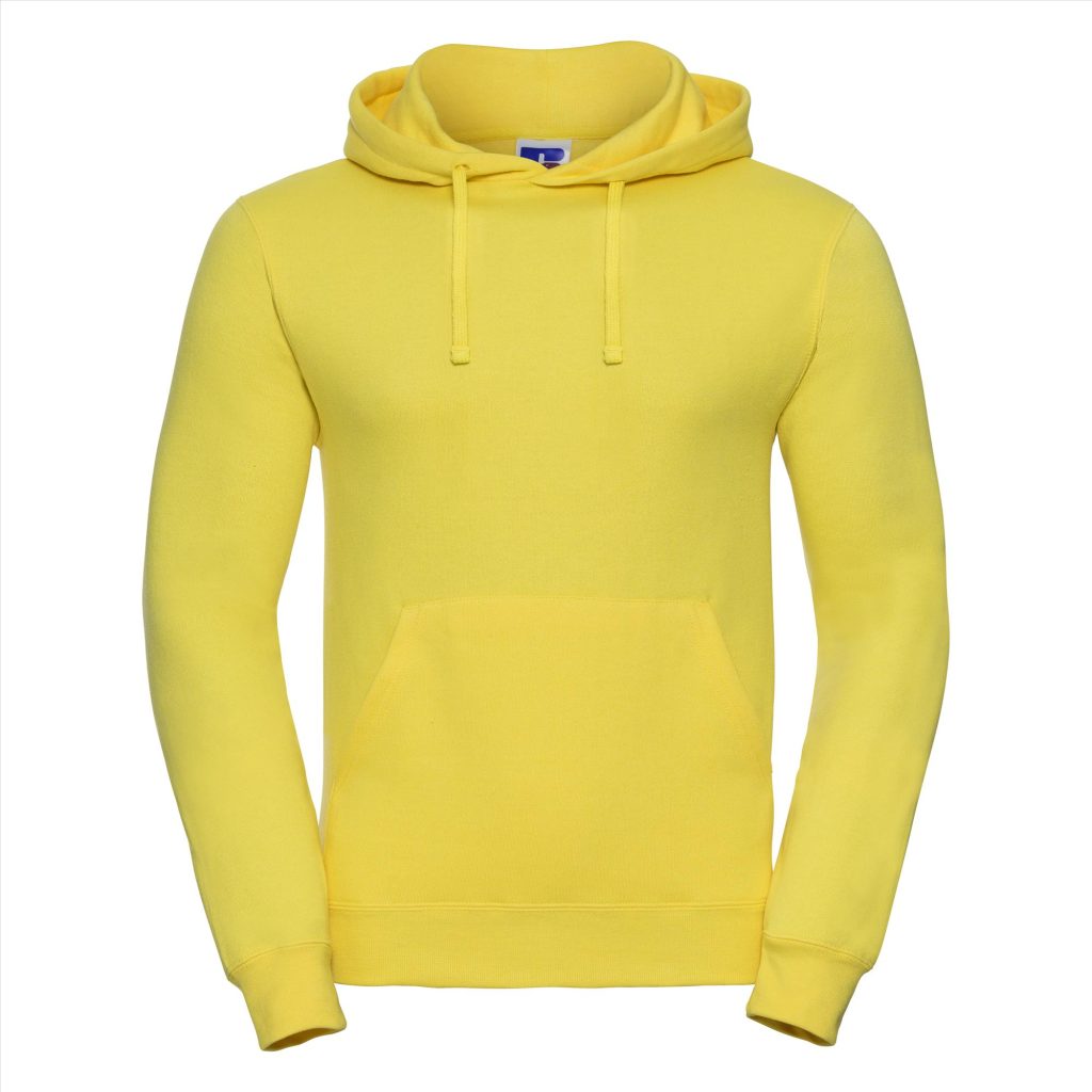 RUS Hoodie Sweatshirt, Yellow, XS