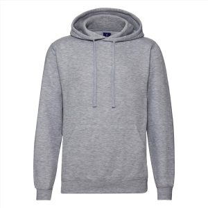 RUS Hoodie Sweatshirt, Light Oxford, XS