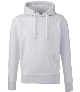 Organic Hoodie, Ash, S, Anthem