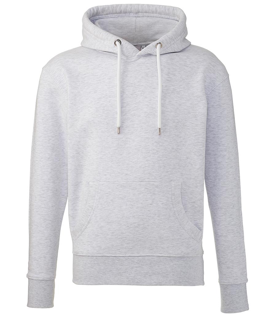 Organic Hoodie, Ash, S, Anthem