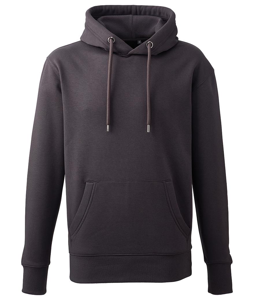 Organic Hoodie, Charcoal, S, Anthem