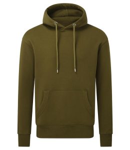 Organic Hoodie, Khaki, S, Anthem