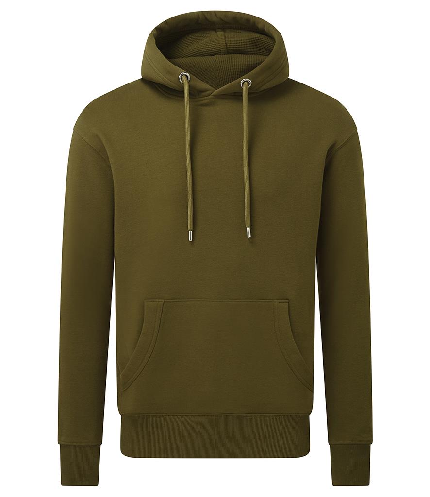 Organic Hoodie, Khaki, S, Anthem