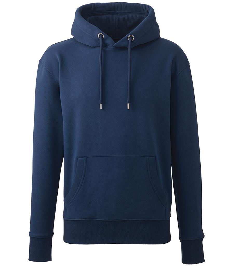 Organic Hoodie, Navy, S, Anthem