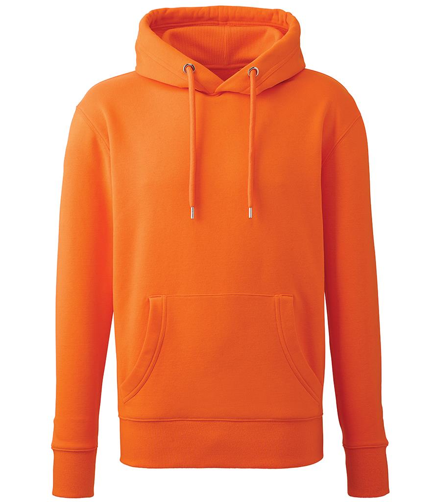 Organic Hoodie, Orange, S, Anthem
