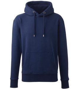 Organic Hoodie, Oxford Navy, S, Anthem