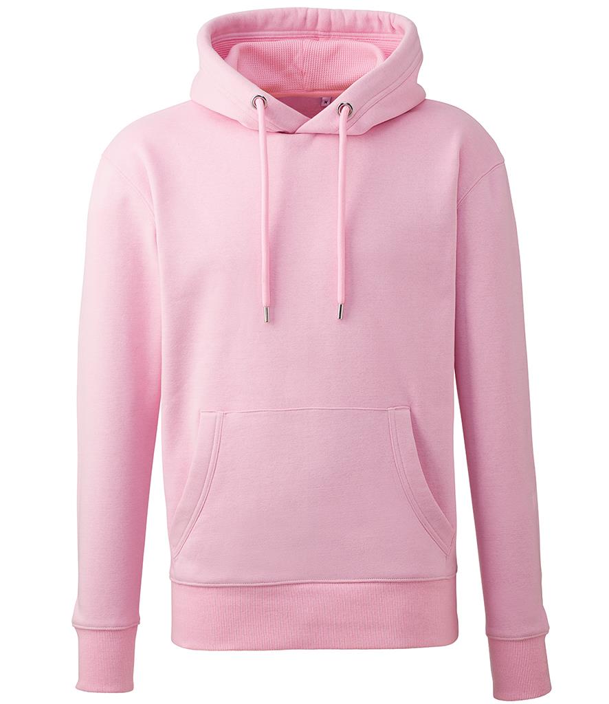 Organic Hoodie, Pink, S, Anthem