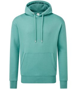 Organic Hoodie, Teal, S, Anthem