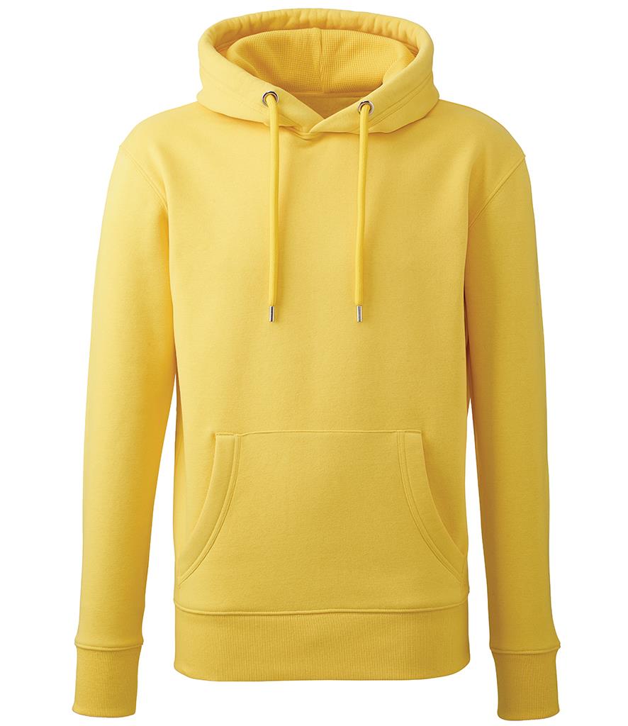 Organic Hoodie, Yellow, S, Anthem