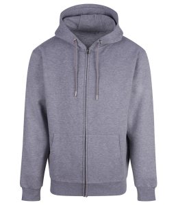 Unisex Studio Full Zip Hoodie, Grey Marl, XS, Anthem