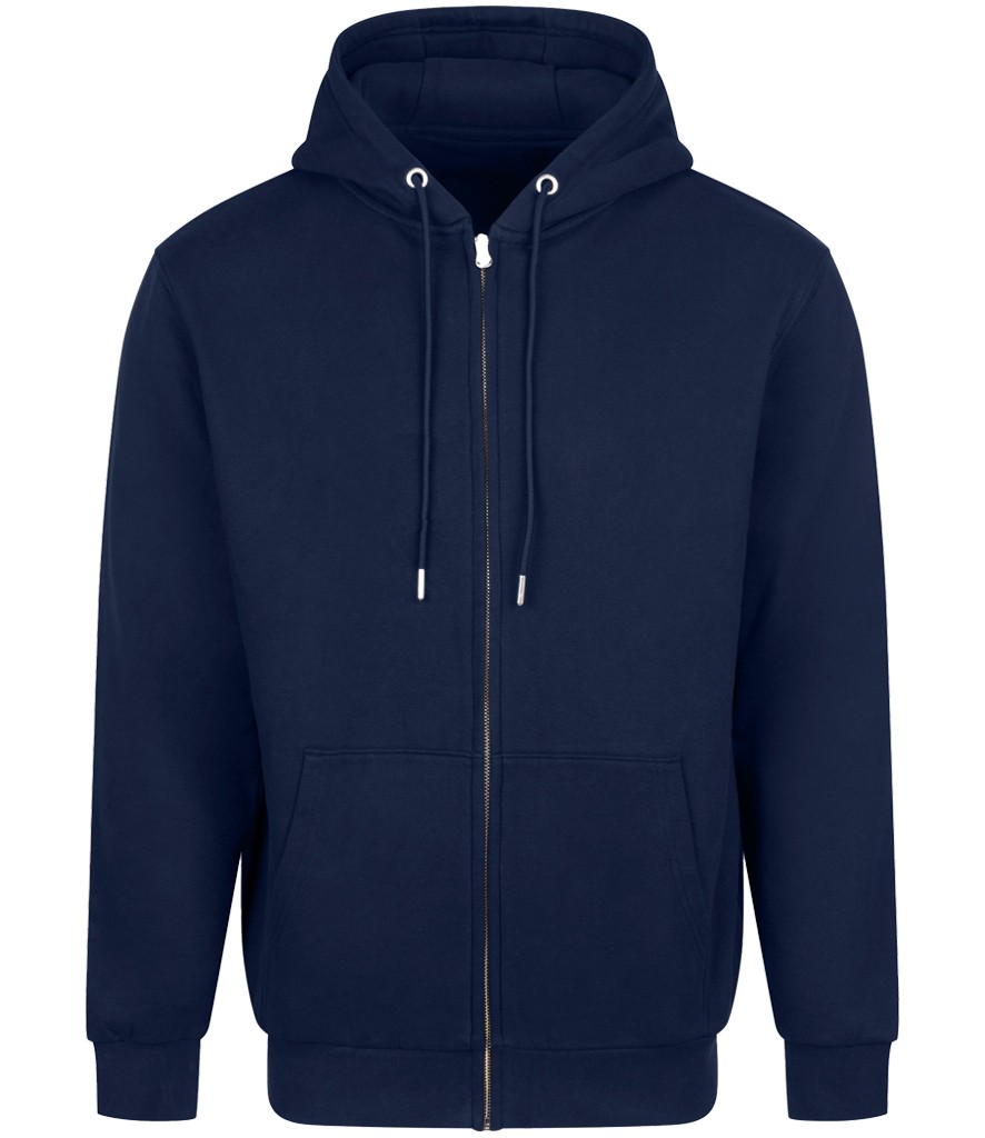 Unisex Studio Full Zip Hoodie, Navy, XS, Anthem
