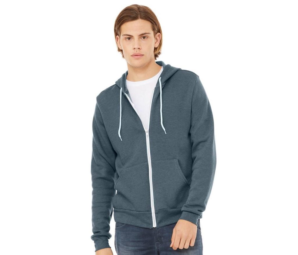 Unisex FLEECE Full-Zip HOODIE