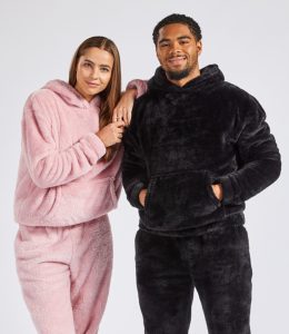 Unisex Fluffy Fleece Hoodie