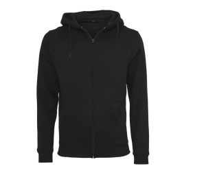 Heavy Zip Hoodie, BLACK, XXL, BUILD YOUR BRAND