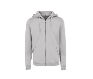 Heavy Zip Hoodie, LIGHT ASPHALT, 3XL, BUILD YOUR BRAND