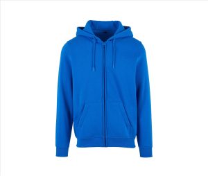 Heavy Zip Hoodie, INTENSE BLUE, 3XL, BUILD YOUR BRAND