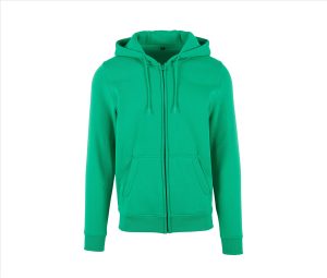 Heavy Zip Hoodie, GRASS GREEN, 3XL, BUILD YOUR BRAND