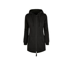 Dames Sweater PARKA, BLACK, 3XL, BUILD YOUR BRAND