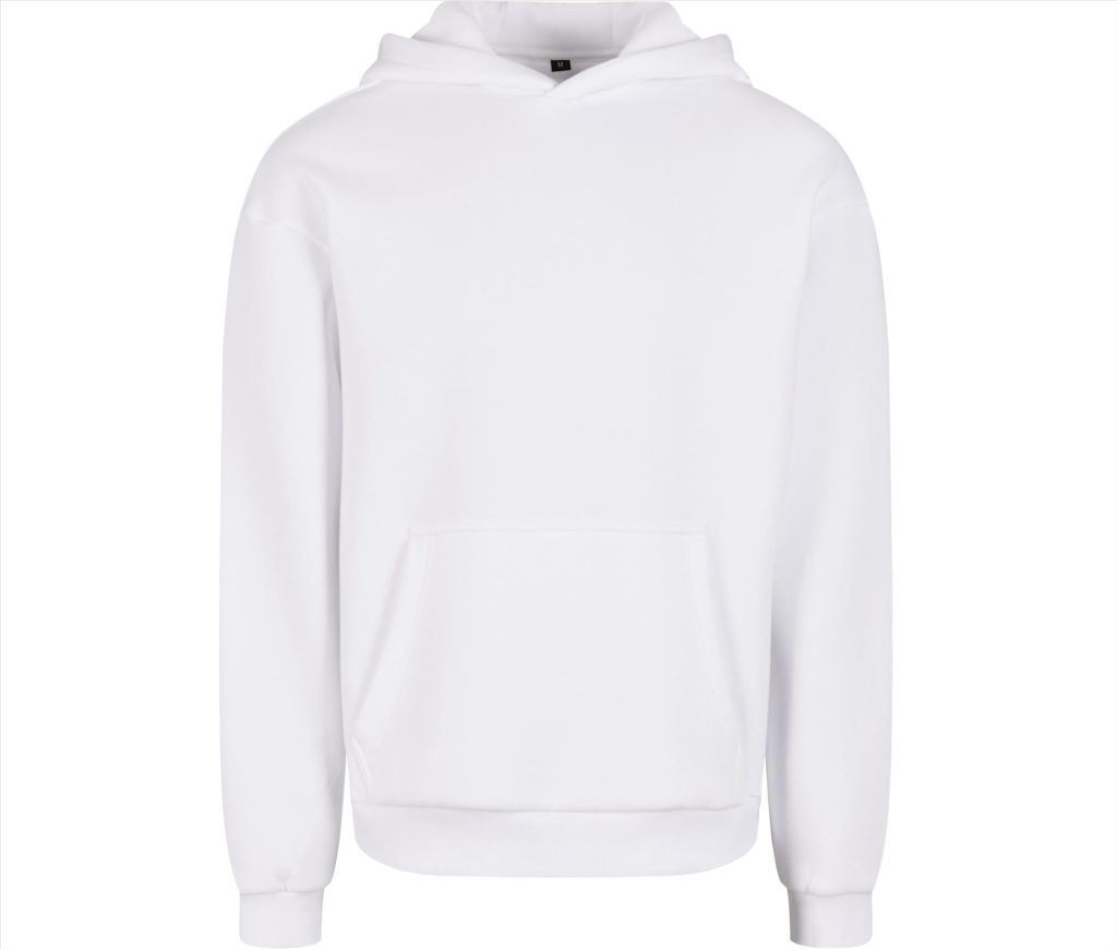 FLUFFY Hoodie, White, 3XL, BUILD YOUR BRAND