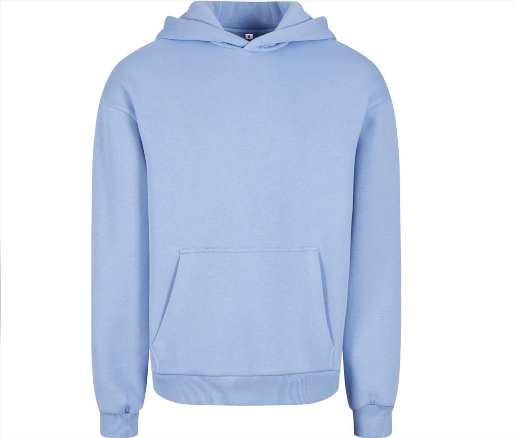 FLUFFY Hoodie, POWDER BLUE, 3XL, BUILD YOUR BRAND