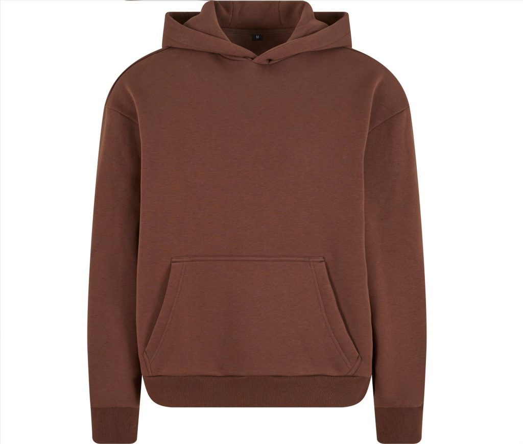 FLUFFY Hoodie, CHOCOLATE BROWN, 3XL, BUILD YOUR BRAND