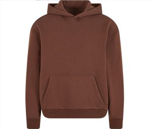 FLUFFY Hoodie, CHOCOLATE BROWN, 3XL, BUILD YOUR BRAND