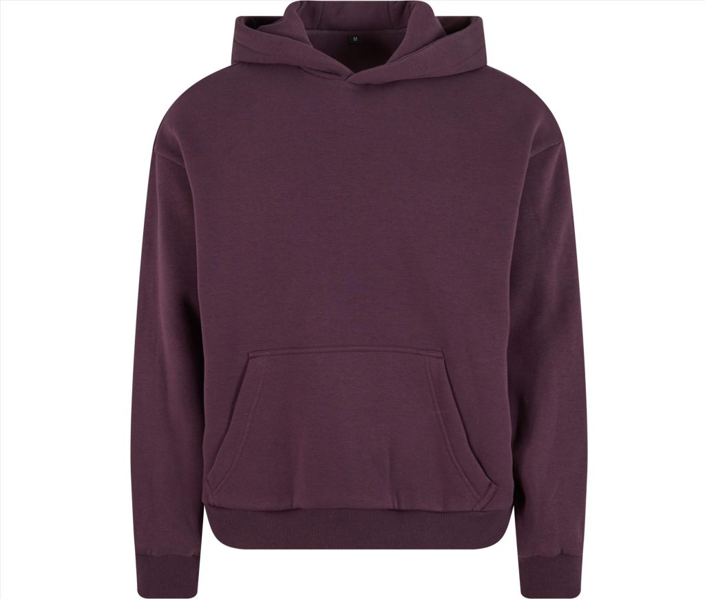 FLUFFY Hoodie, PLUM PURPLE, 3XL, BUILD YOUR BRAND