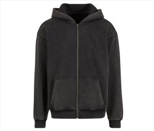 STONEWASH Heavy Zip HOODIE, MAGNET, 3XL, BUILD YOUR BRAND