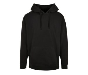 BASIC Oversized Hoodie, BLACK, 3XL, BUILD YOUR BRAND