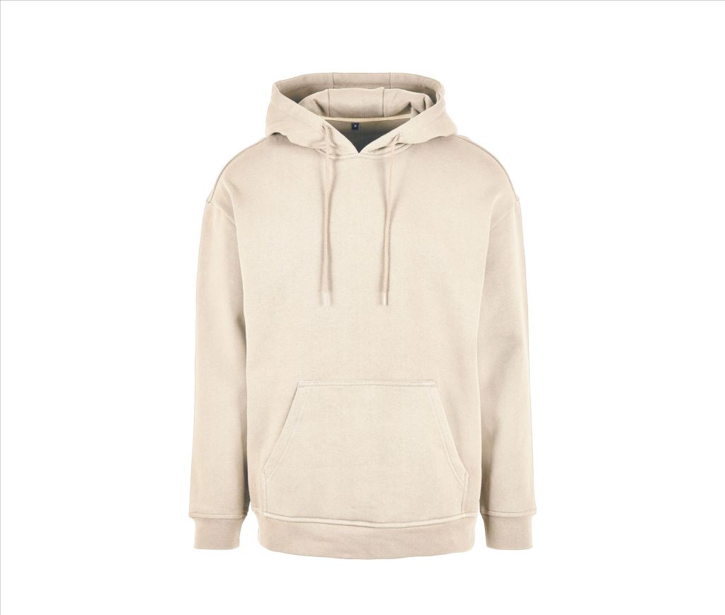 BASIC Oversized Hoodie, SAND, 3XL, BUILD YOUR BRAND