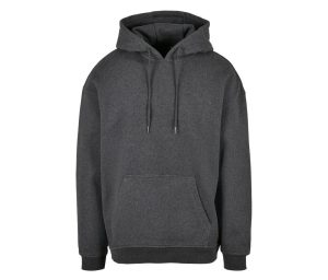BASIC Oversized Hoodie, CHARCOAL, 3XL, BUILD YOUR BRAND