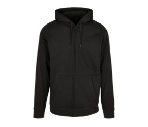 BASIC Zip Hoodie, BLACK, 3XL, BUILD YOUR BRAND