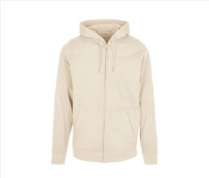 BASIC Zip Hoodie, SAND, 3XL, BUILD YOUR BRAND